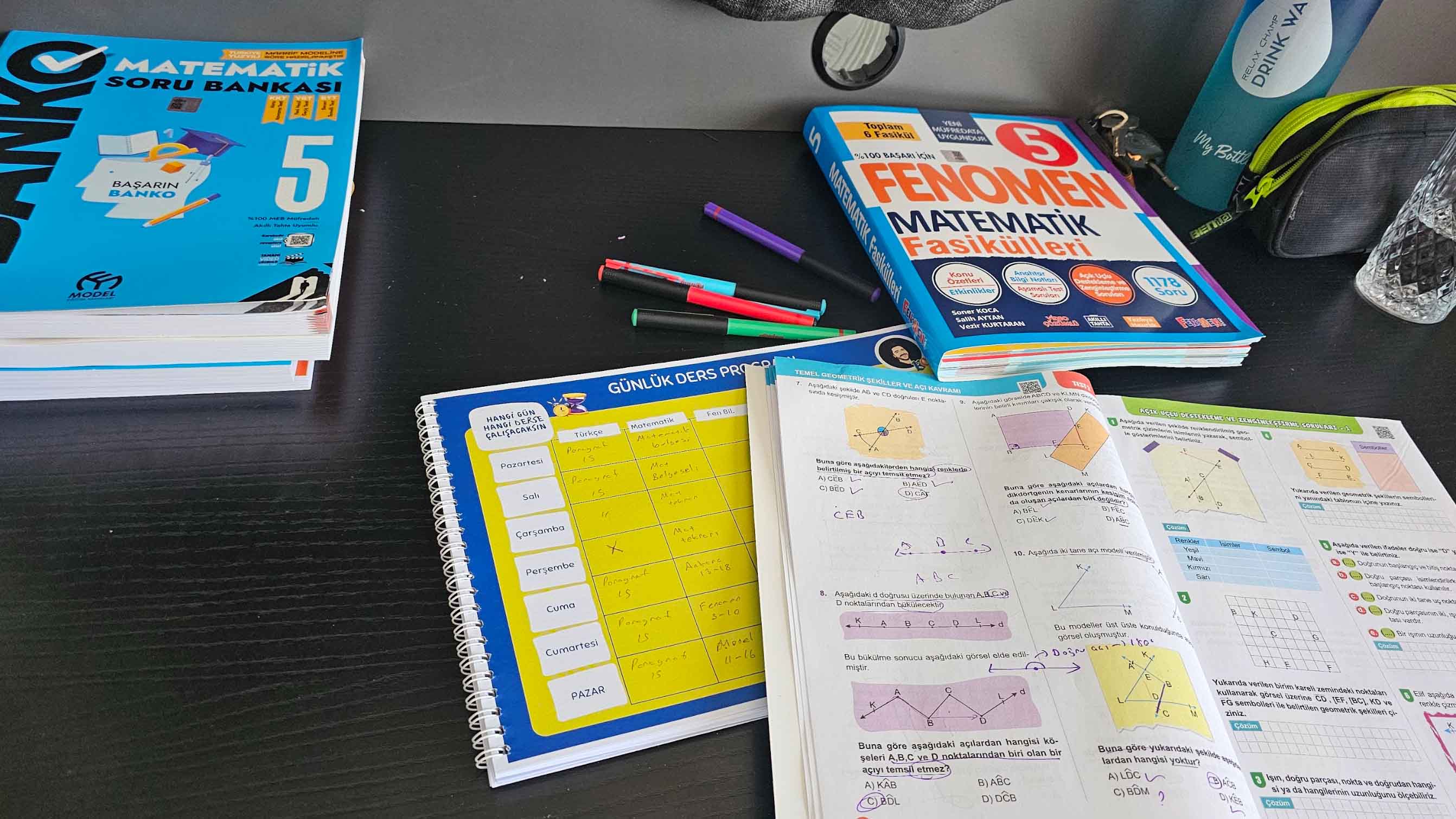Ders masasında matematik kaynakları