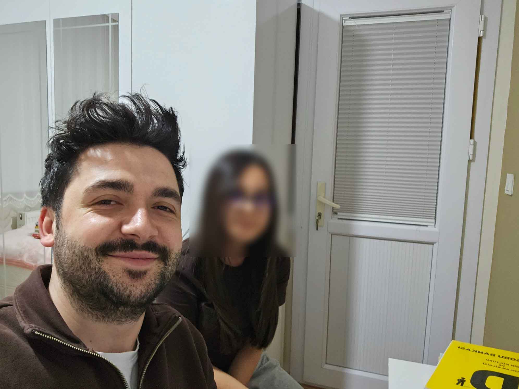 Öğrenci ile ders anından fotoğraf
